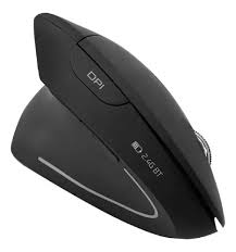 MOUSE INALAMBRICO ERGONOMICO BLUETOOTH, 2.4G PARA ZURDOS JYR