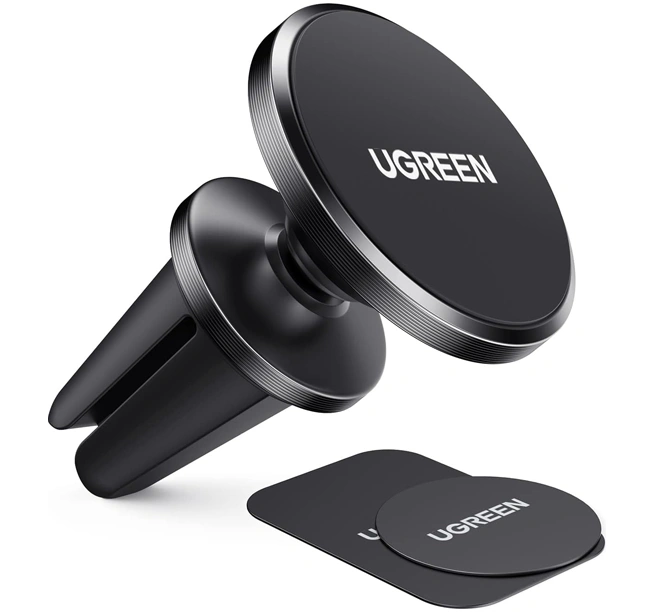 SOPORTE DE TELÉFONO PARA CARRO DE VENTILACION UGREEN, MAGNÉTICO CON IMÁN FUERTE, SOPORTE PARA TELÉFONO