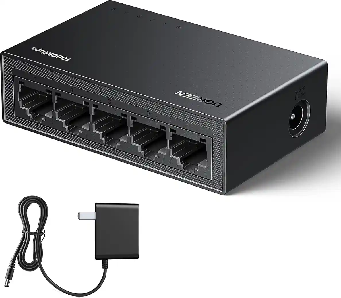 SWITCH UGREEN 5 PUERTOS 10/100/1000 GIGABIT