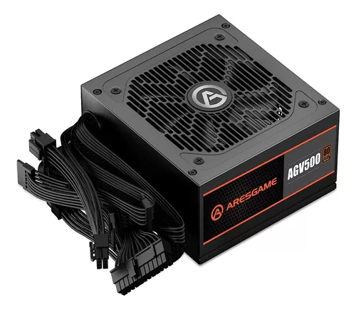 FUENTE DE PODER ARESGAME AGV 650W REALES 80 PLUS BRONZE