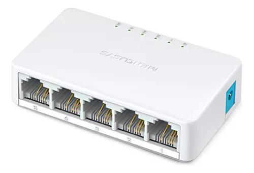 SWITCH MERCUSYS DE 5 PUERTOS 10/100