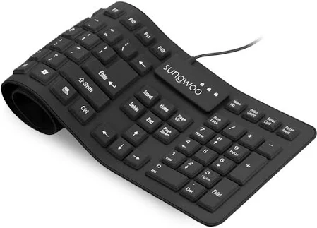 TECLADO FLEXIBLE ALAMBRICO