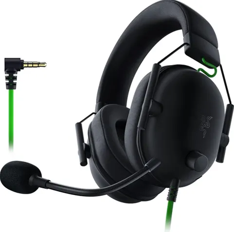 DIADEMA ALAMBRICA RAZER BLACKSHARK V2 X 3.5MM NEGRA