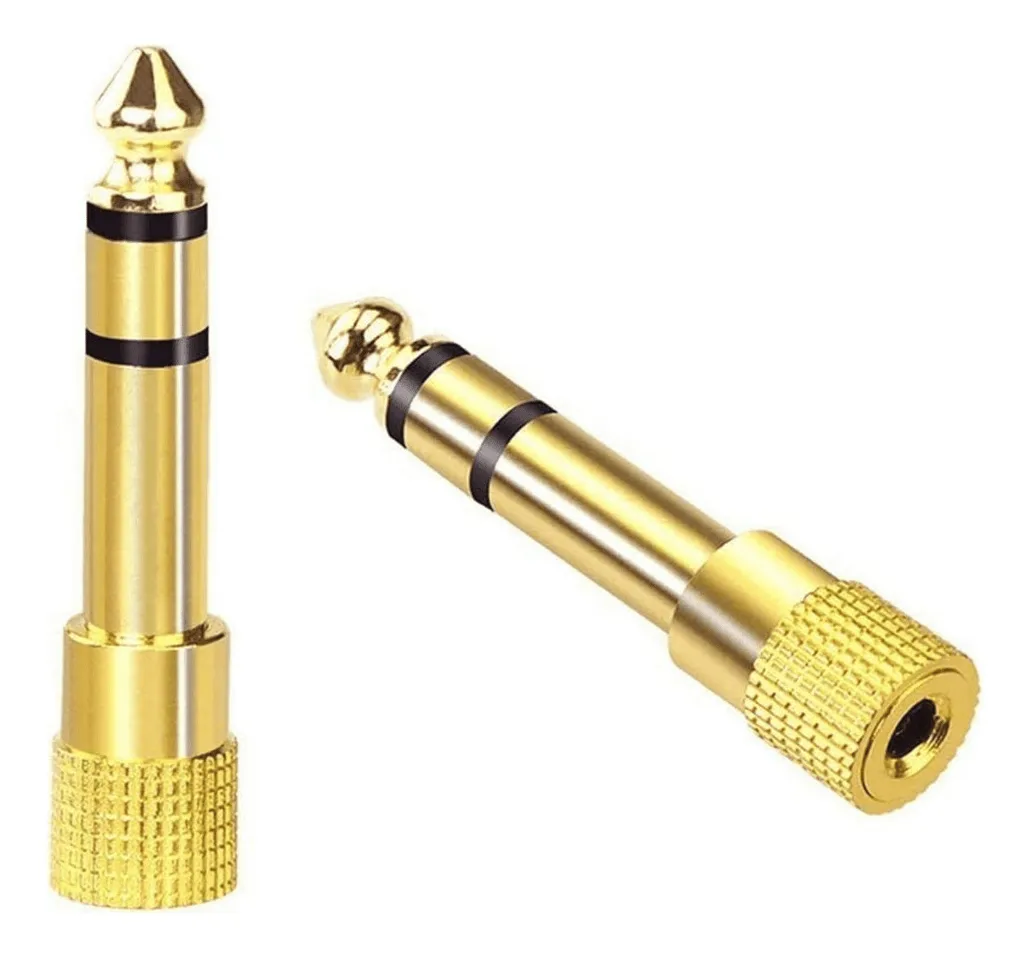 ADAPTADOR PLUG 3.5MM A 6.5MM 3.5MM UGREEN