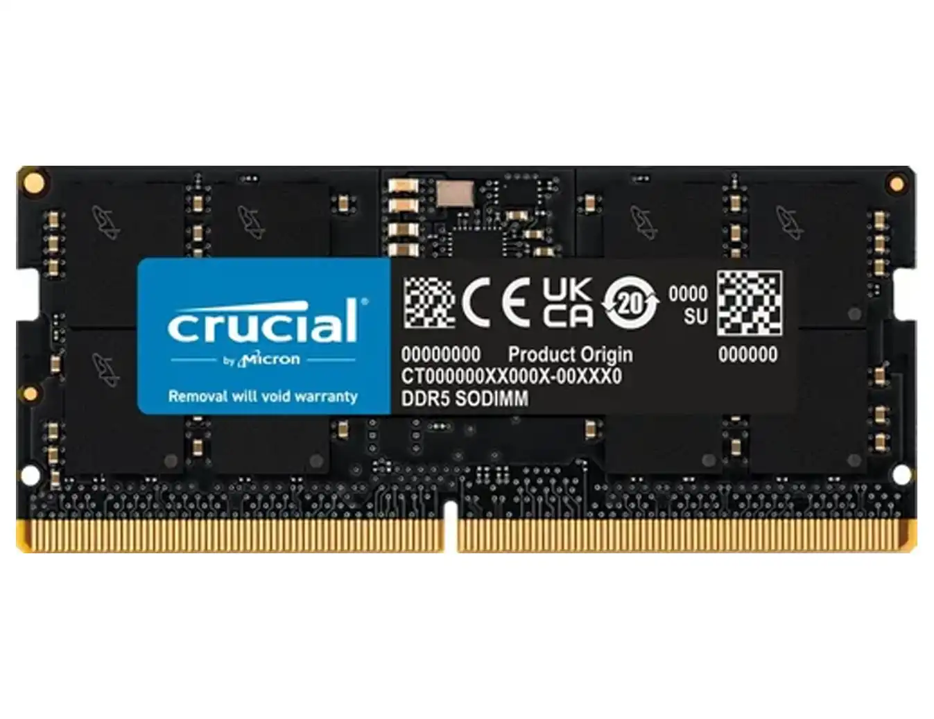 MEMORIA RAM CRUCIAL 16GB DDR5 5600 MHZ SODIMM