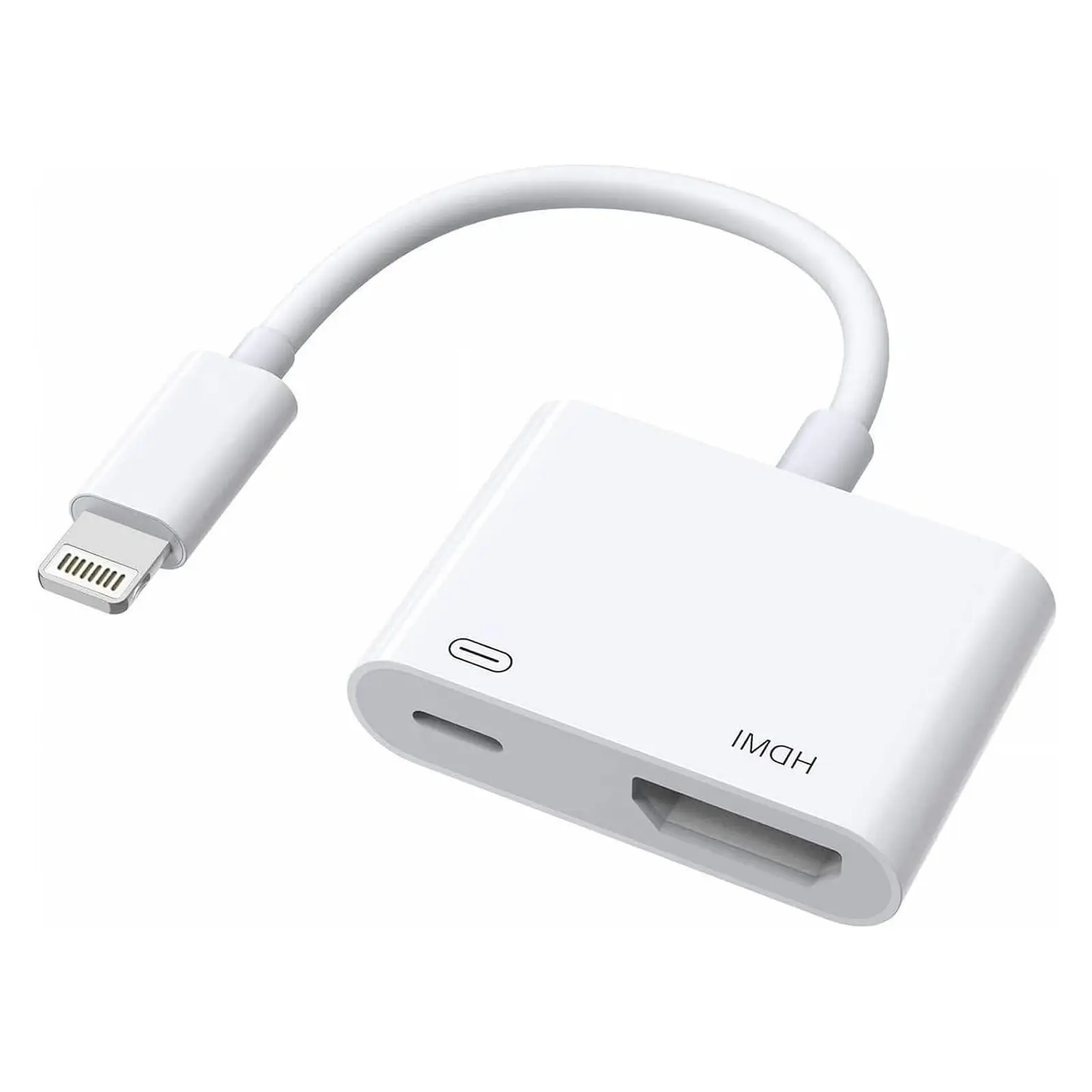 ADAPTADOR LIGHTNING A HDMI 1080P CON PUERTO DE CARGA C