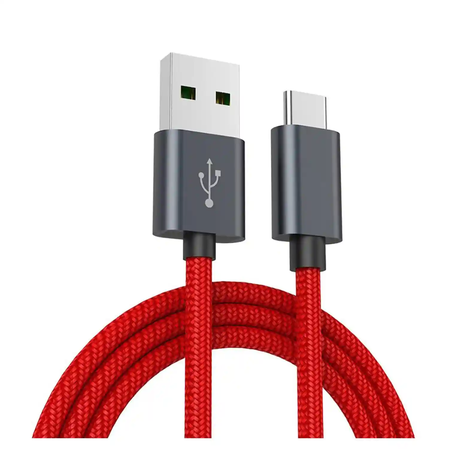 CABLE USB A USB C ROJO TRENZADO 1M XIAOMI