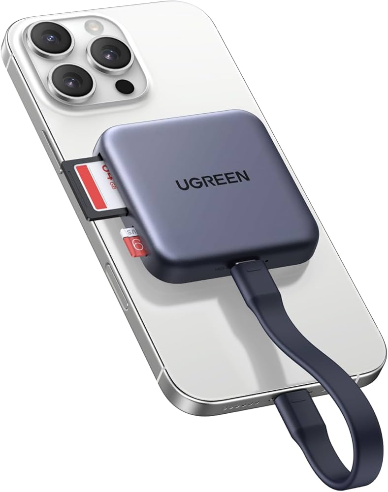 UGRREN LECTOR DE TARJETAS MAGANETICO USB C SD 4.0, 312MB/S SD/TF/MICRO SD