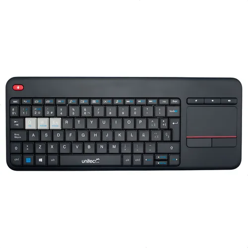 TECLADO INALAMBRICO CON TOUCHPAD UNITEC