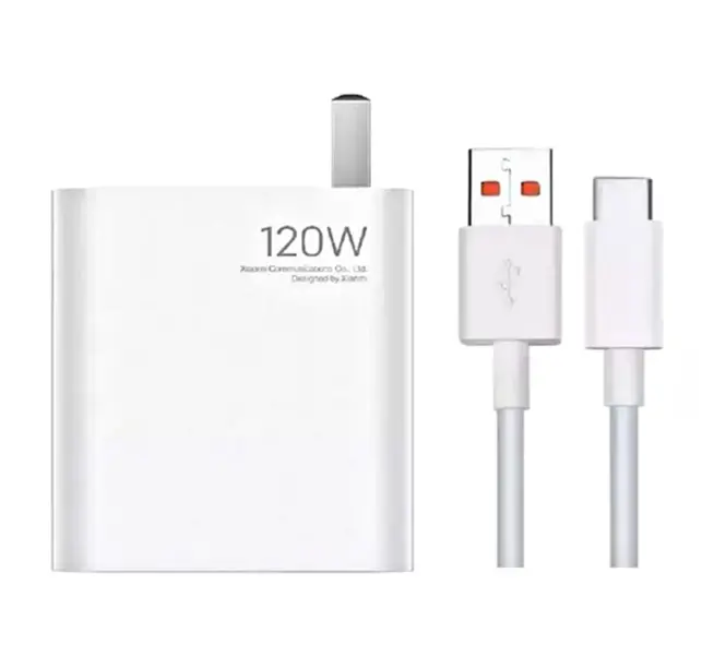 CARGADOR + CABLE XIAOMI ORIGINAL TIPO C 120W