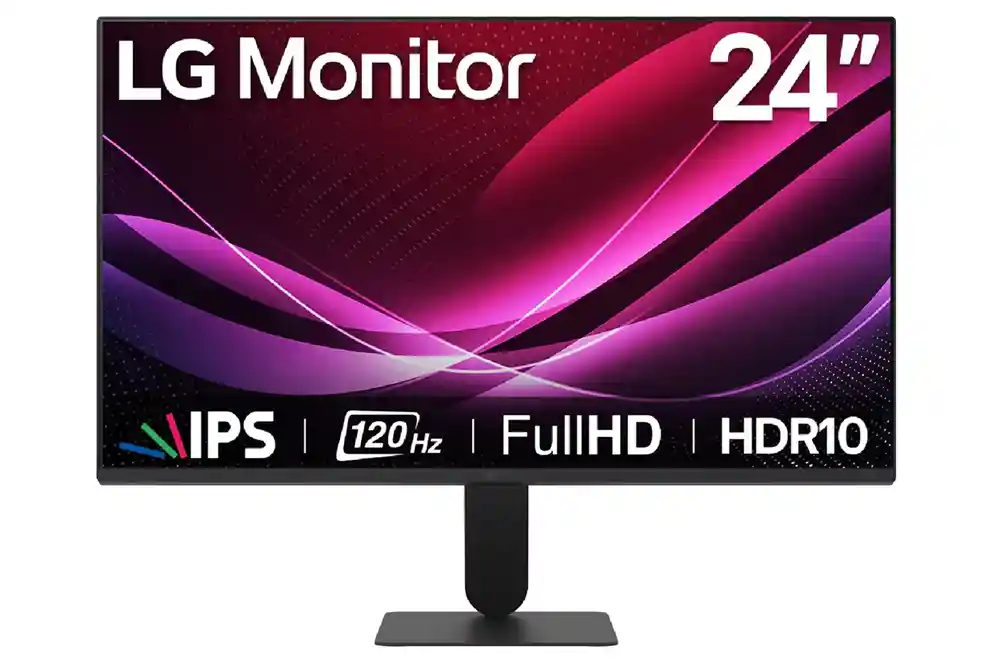 MONITOR LG 24" U4 24U411A-B FHD 120HZ 1MS