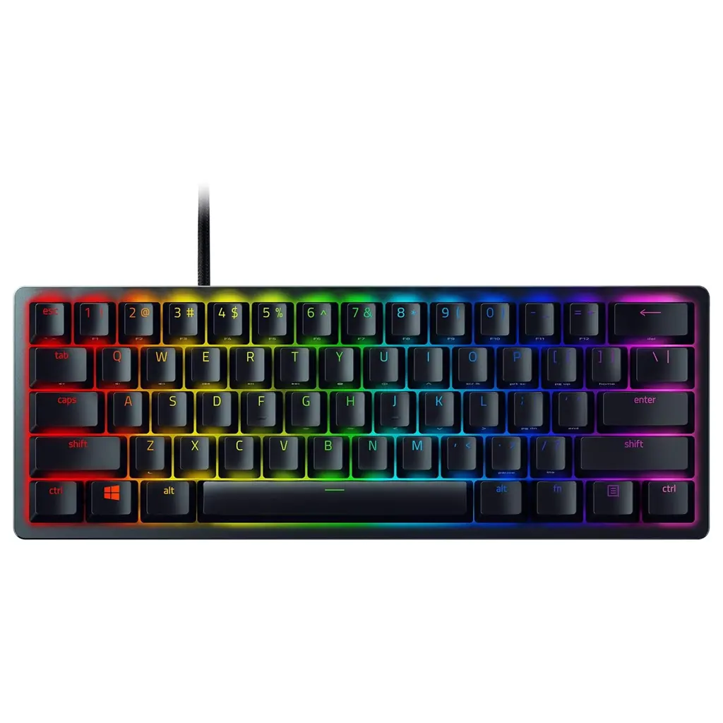 TECLADO MECANICO ALAMBRICO RAZER HUNTSMAN MINI RGB 60%