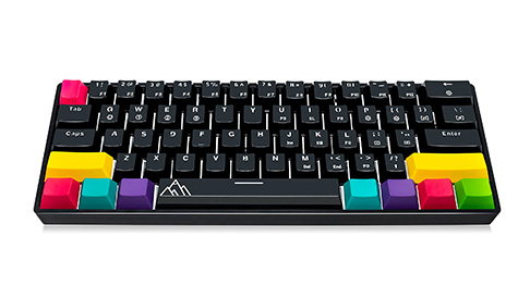 TECLADO MECANICO ALAMBRICO ASCENY ONE GK61 SWITCH BLUE 60%