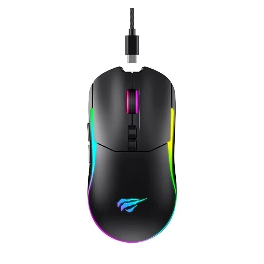 MOUSE GAMER HAVIT MS1020WB NEGRO