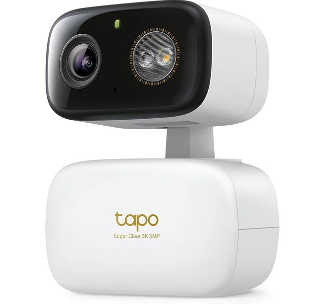 CAMARA WI-FI DE SEGURIDAD TAPO C236 CON CABLE 3K 5MP PARA EXTERIORES, VISTA DE 360, DETECCIÓN DE IA GRATUITA