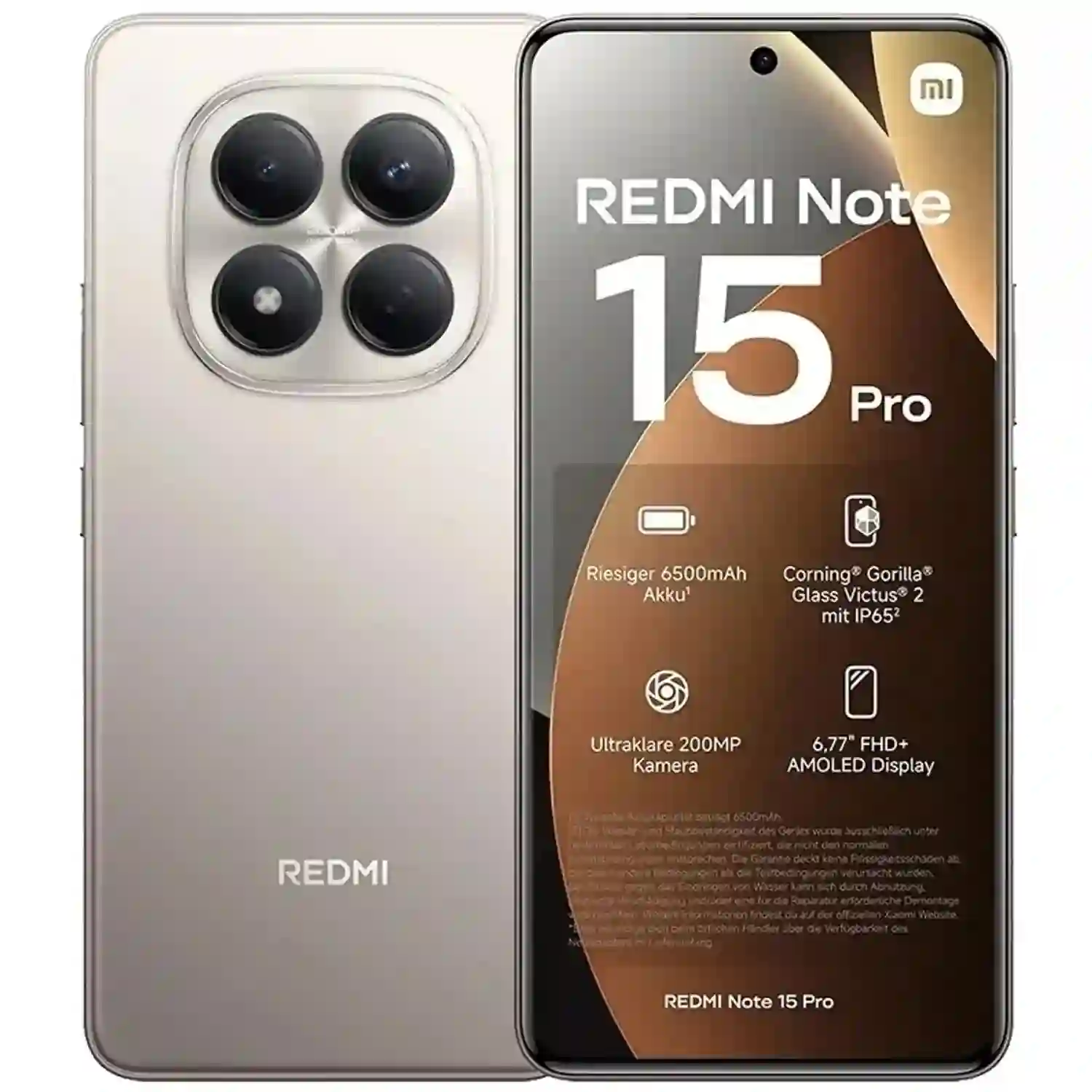 REDMI NOTE 15 PRO 4G 256/8GB GRIS