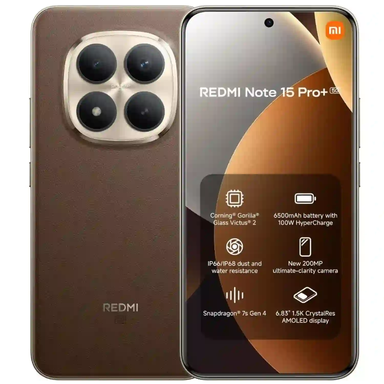 REDMI NOTE 15 PRO + 5G 256/8GB CAFE
