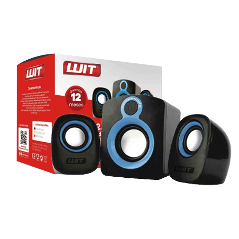 PARLANTES PARA COMPUTADOR ESTEREO 6W 3.5MM PW-2000