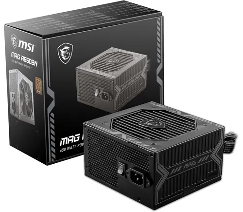 FUENTE DE PODER MSI MAG A550BN 550W REALES 80 PLUS BRONZE
