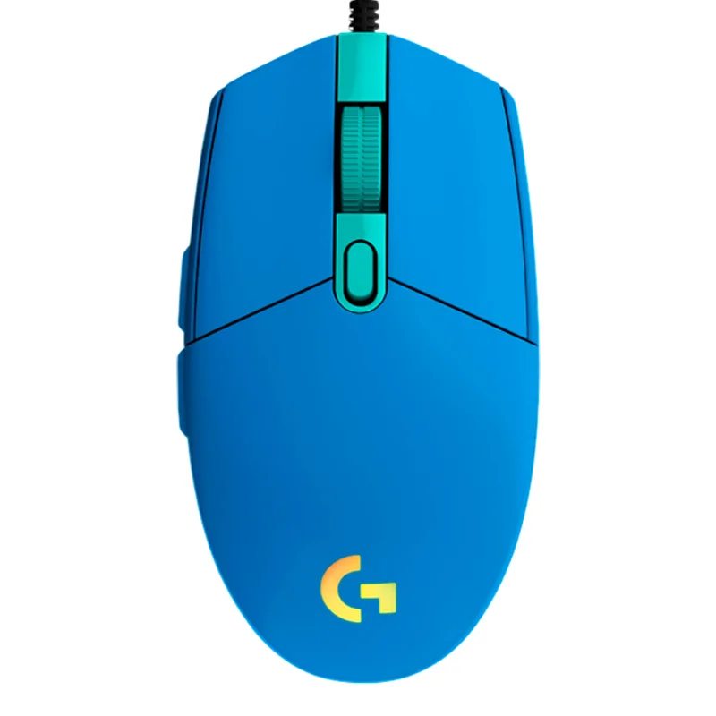 MOUSE ALAMBRICO LOGITECH GAMER G203 AZUL
