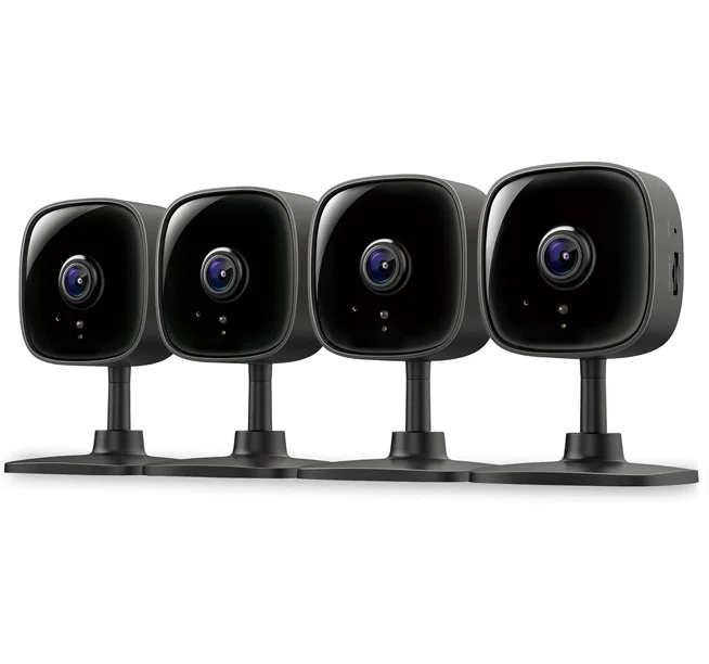 CAMARA WI-FI DE SEGURIDAD (PACK DE 4) TAPO C101 1080P CON DETECCIÓN DE MOVIMIENTO, AUDIO DE 2 VÍAS, SIRENA, VISIÓN NOCTURNA