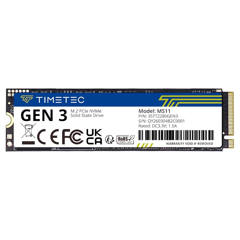 DISCO SSD NVME M.2 TIMETEC 256GB