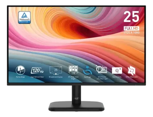MONITOR MSI PRO MP251 E2 25" FHD 120HZ 1MS