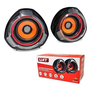 PARLANTES PARA COMPUTADOR ESTEREO 5W 3.5MM PM-310 HI-FI AUDIO