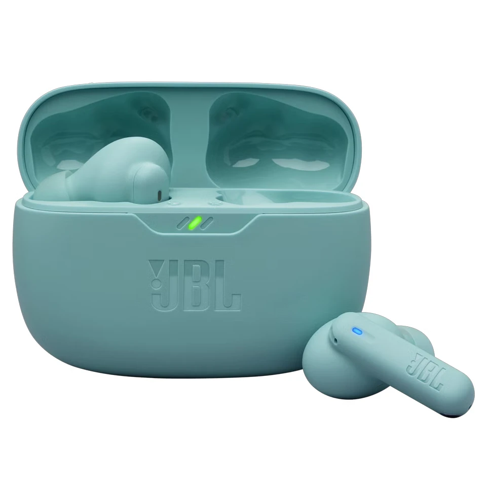 AUDIFONOS INALAMBRICOS JBL WAVE BEAM 2 AZUL