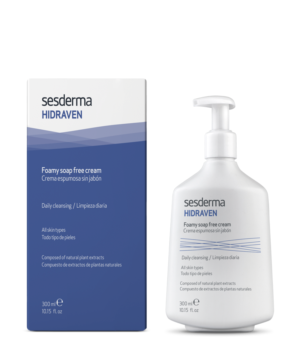 LIMPIADOR FACIAL ESPUMOSO SESDERMA  HIDRAVEN 300 ML
