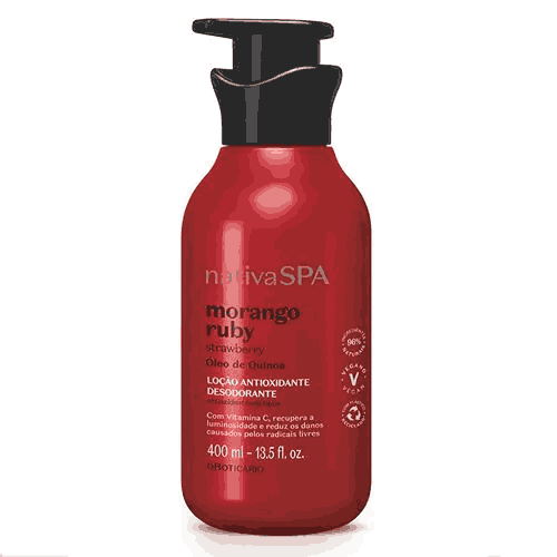 CREMA HIDRATANTE CORPORAL MORANGO & RUBY