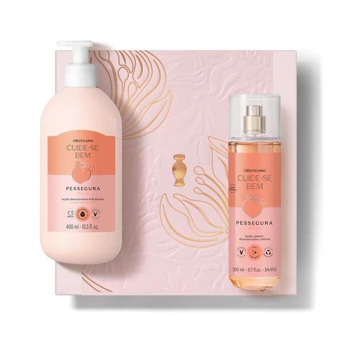 KIT  DURAZNO - Crema Hidratante Corporal + Splash