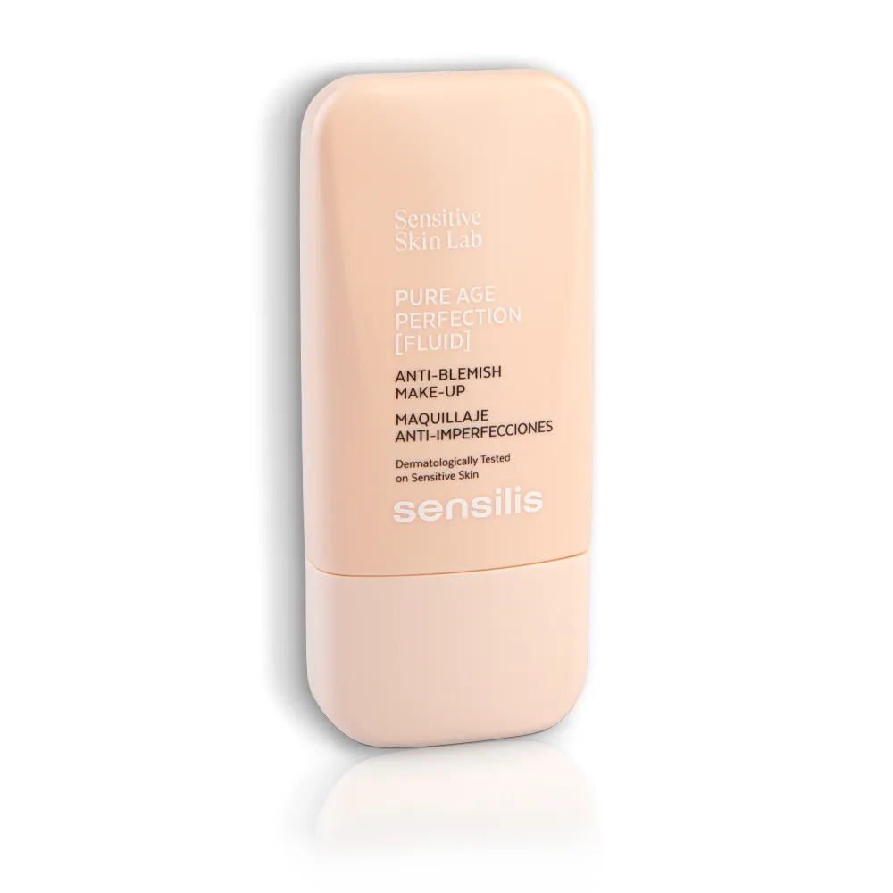 BASE MAQUILLAJE ANTI-IMPERFECCIONES PURE AGE PERFECTIÓN SENSILIS- Tono Beige