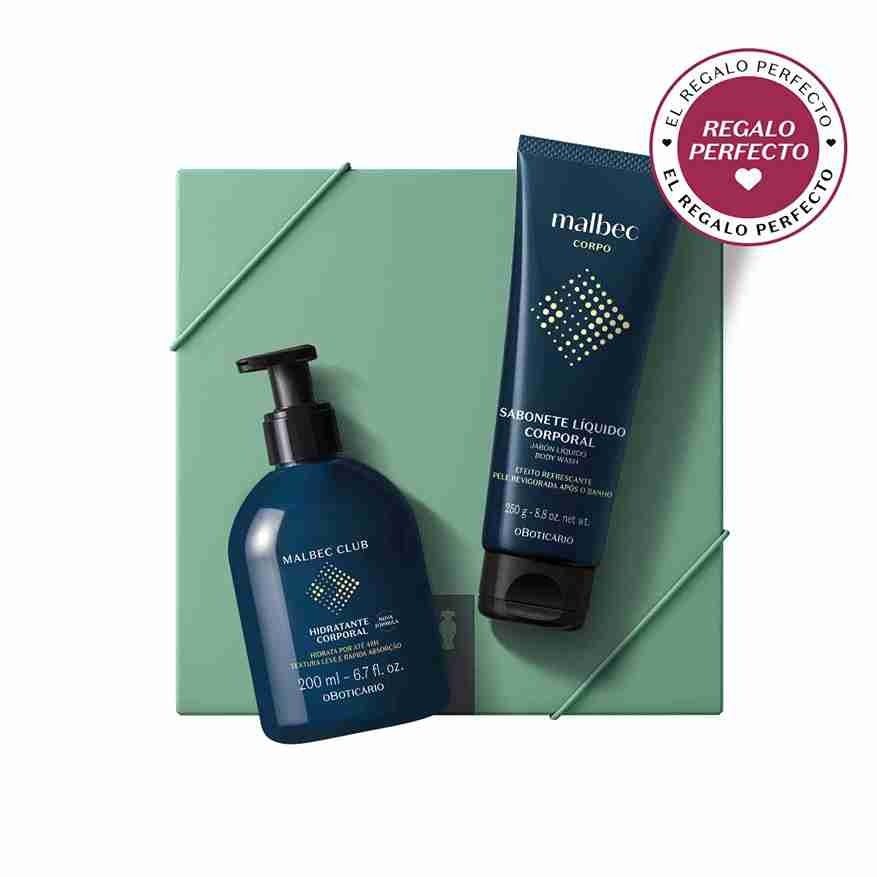 KIT MALBEC CLUB - Jabón Liquido + Crema Hidratante Corporal