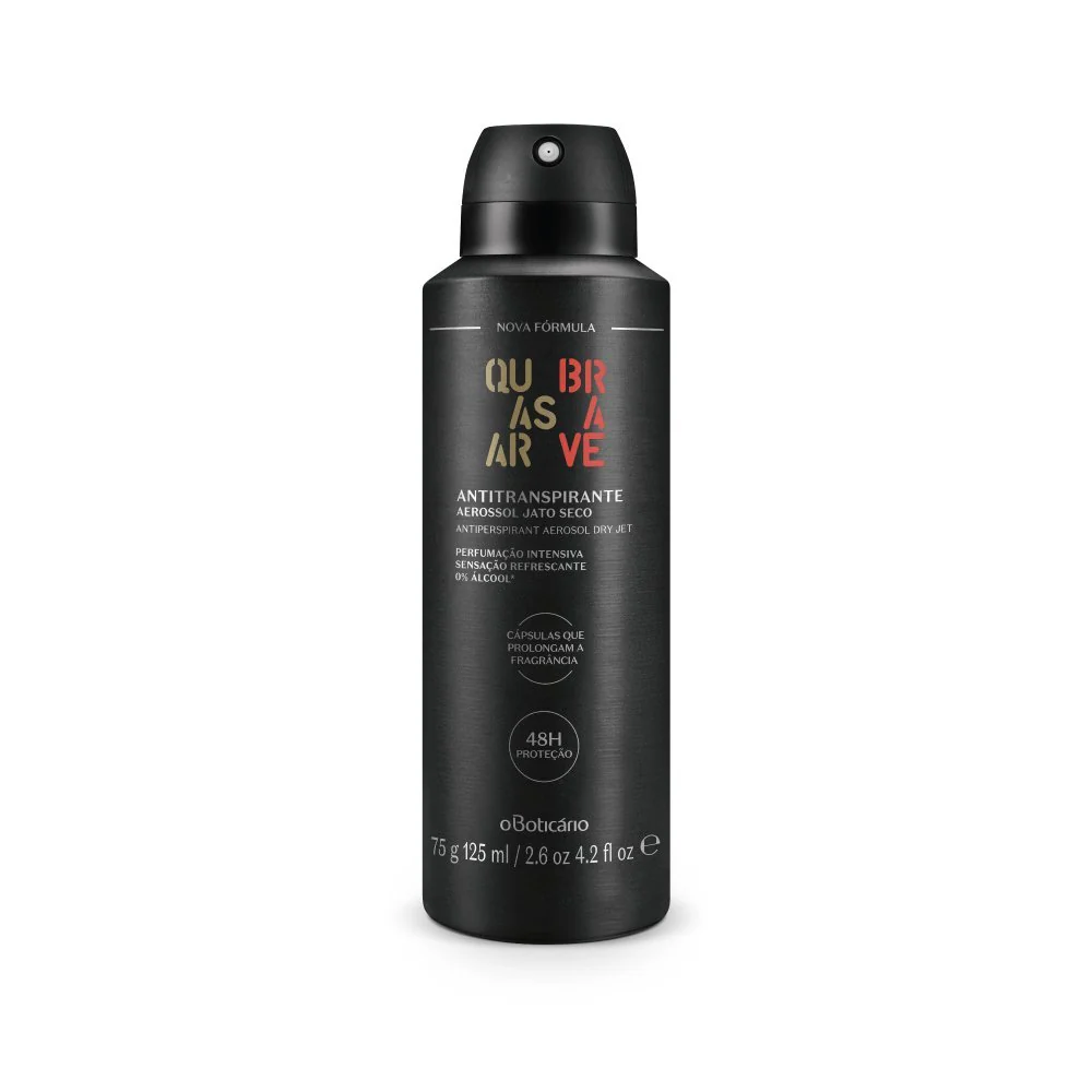DESODORANTE ANTITRANSPIRANTE AEROSOL QUASAR BRAVE