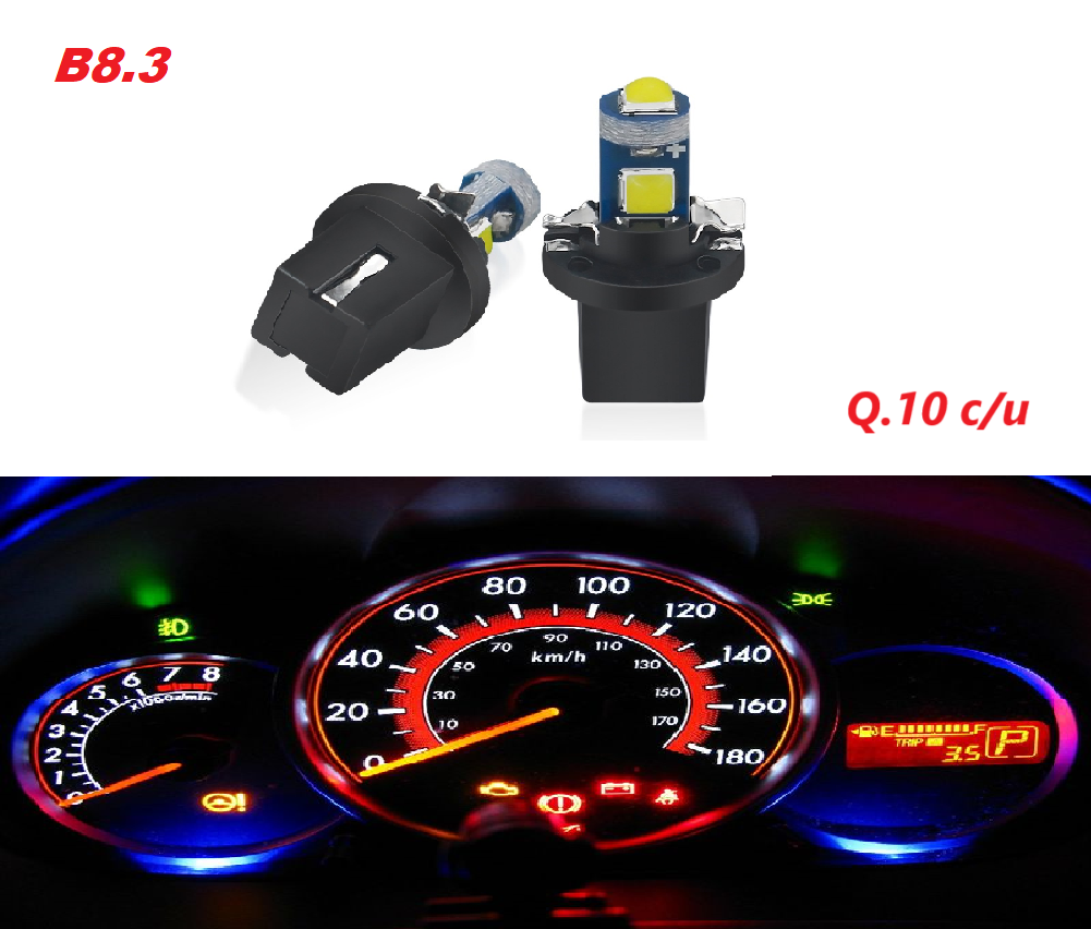 B8.3 3030 3SMD COLOR