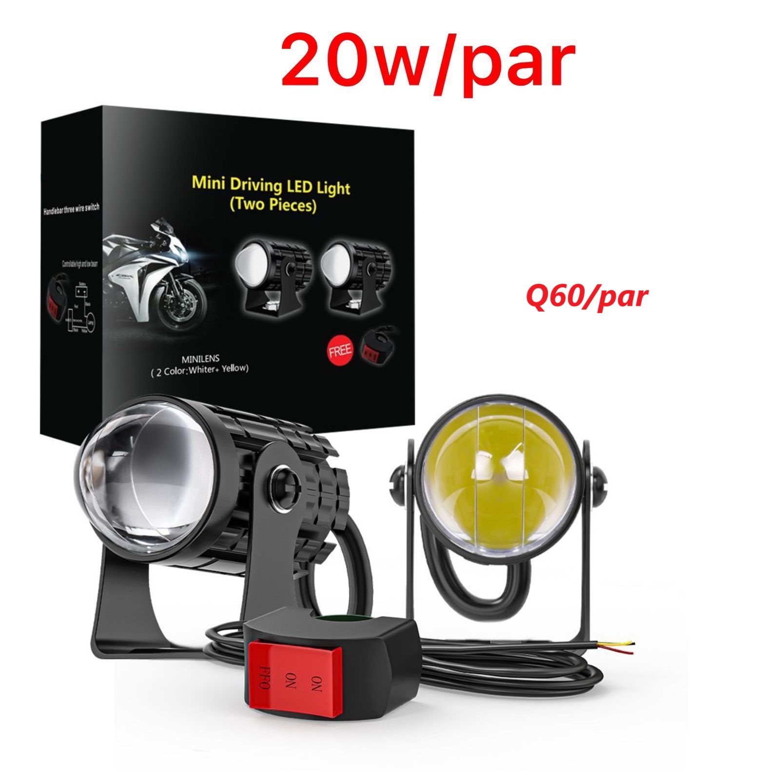 HALOGENO LUPA CON BOTON