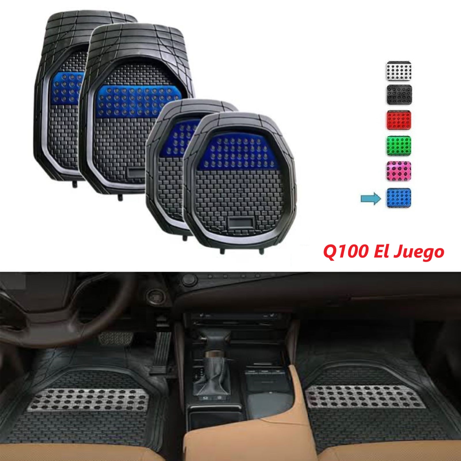 ALFOMBRA BANDEJA COLOR