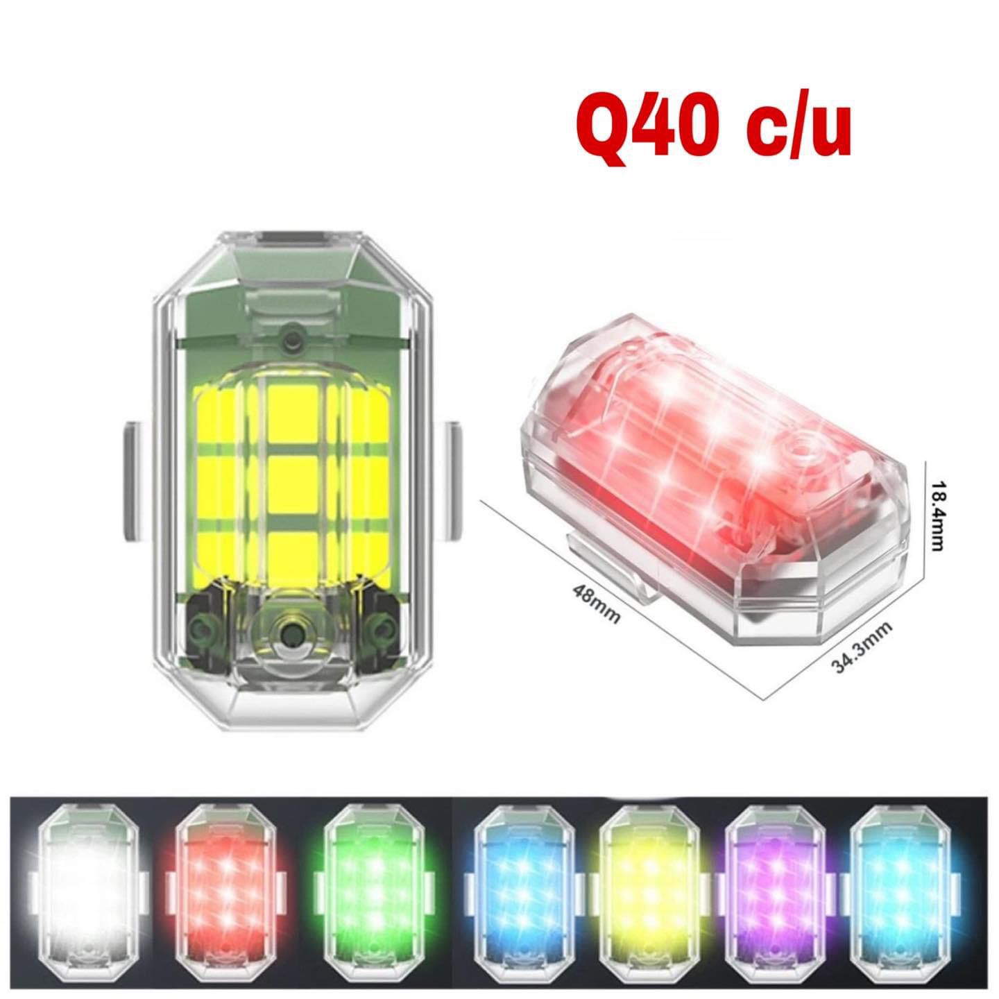 LUZ FLASHEO TIPO AVION M3 9LED