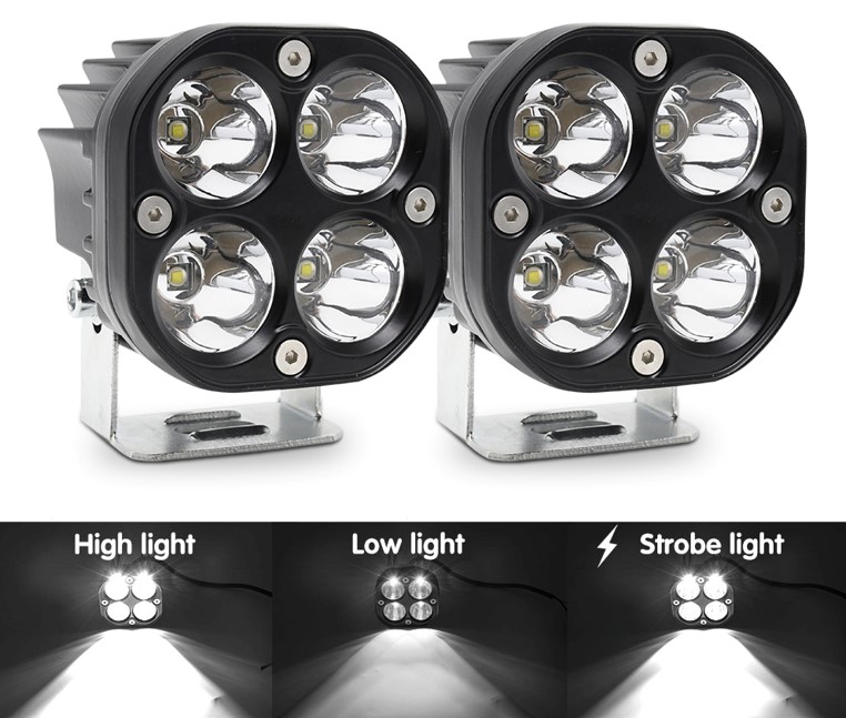 HALOGENO 3" FALSHEO BLANCO