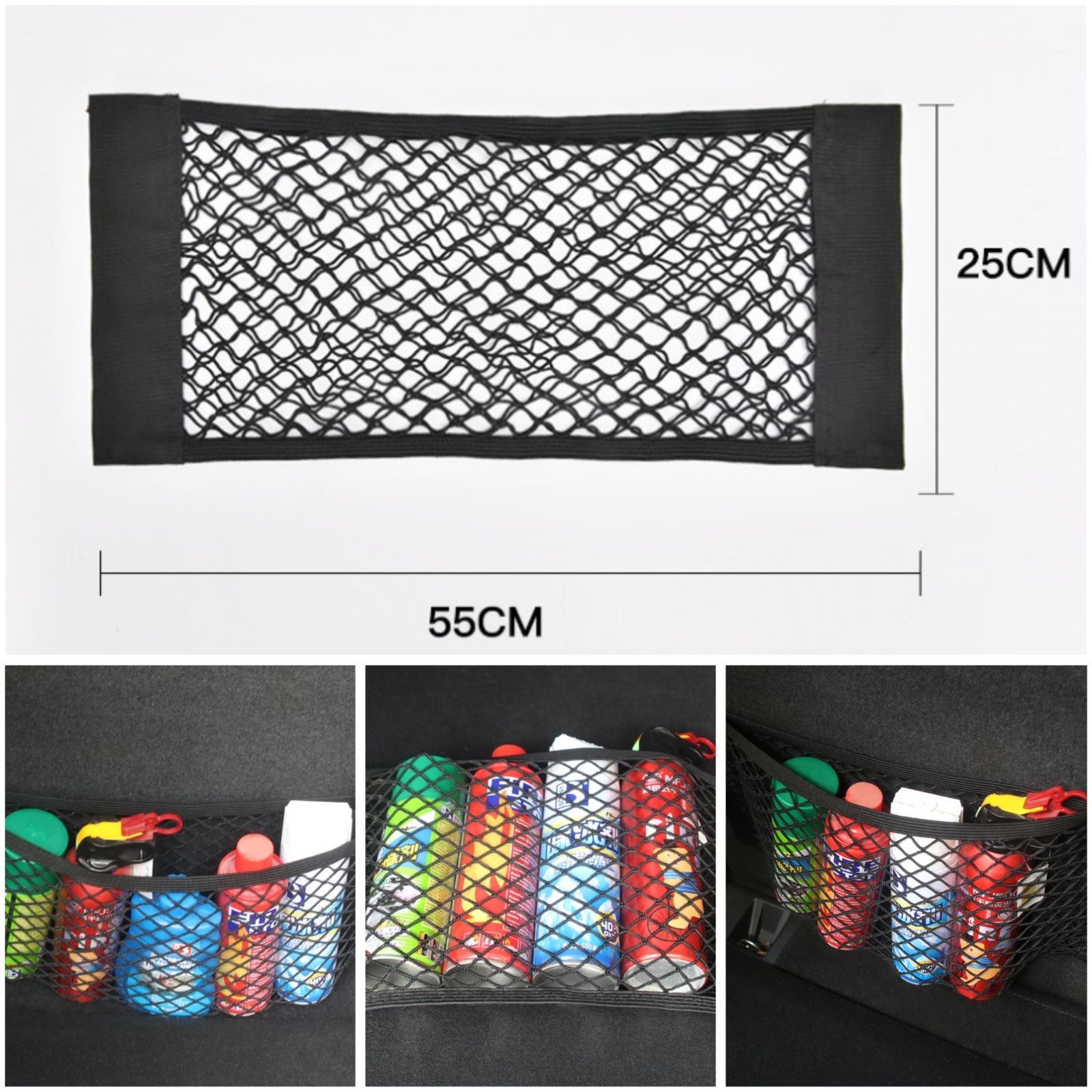 ORGANIZADOR DE MALLA 55X25CM