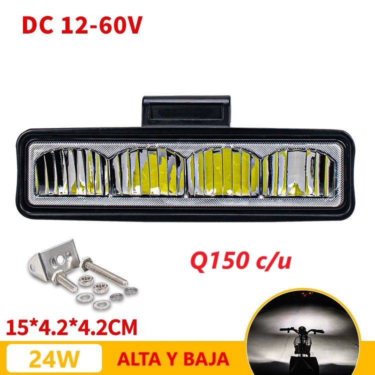 BARRA 4LED 24W BLANCO ALTA Y BAJA