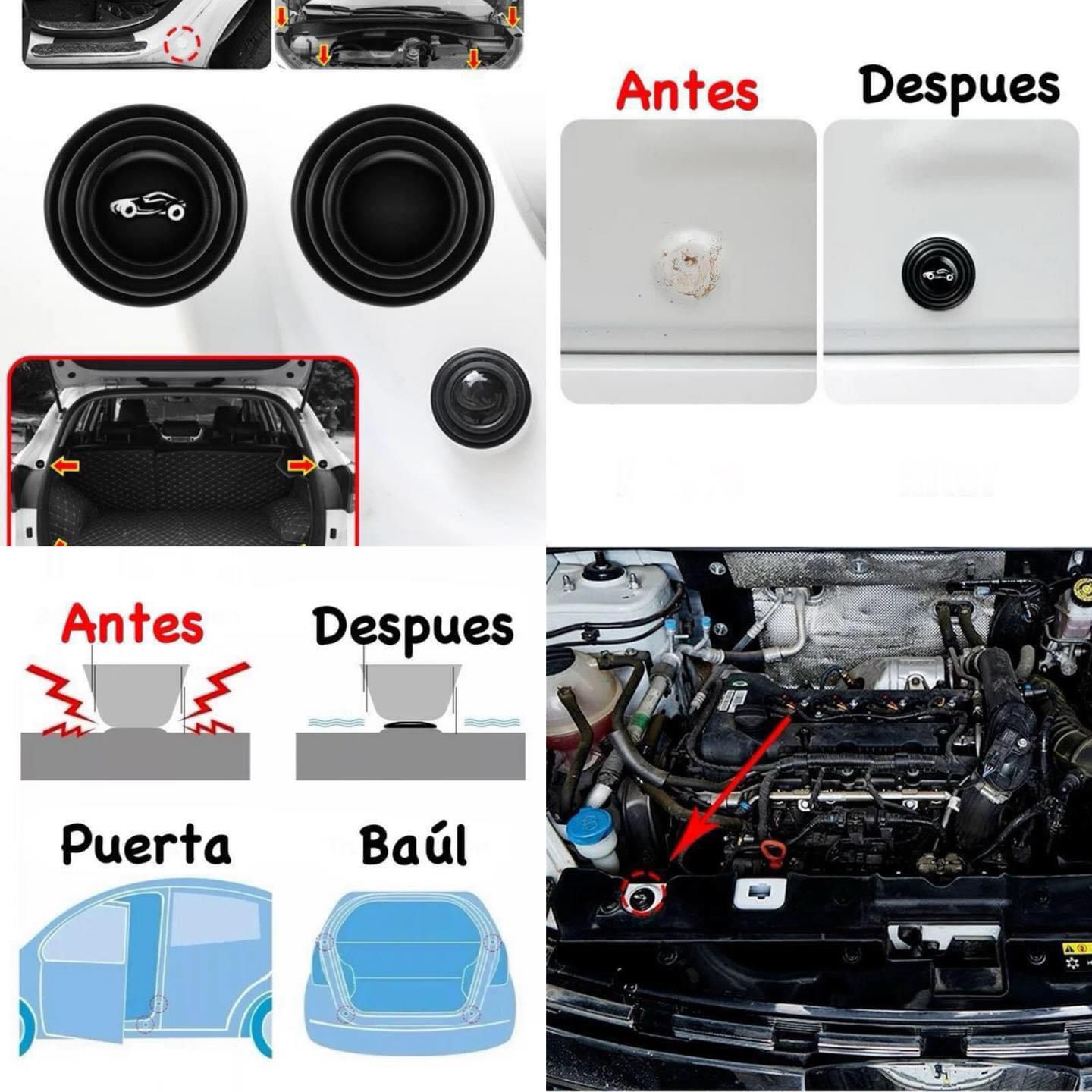 TOPE PARA PUERTA 4PIEZAS