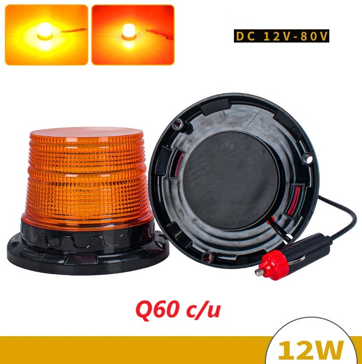 LUZ ROTATIVA AMARILLO/BLANCO/ROJO 12-24V