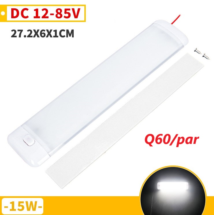LUZ TECHO 126 LED 12-24V par