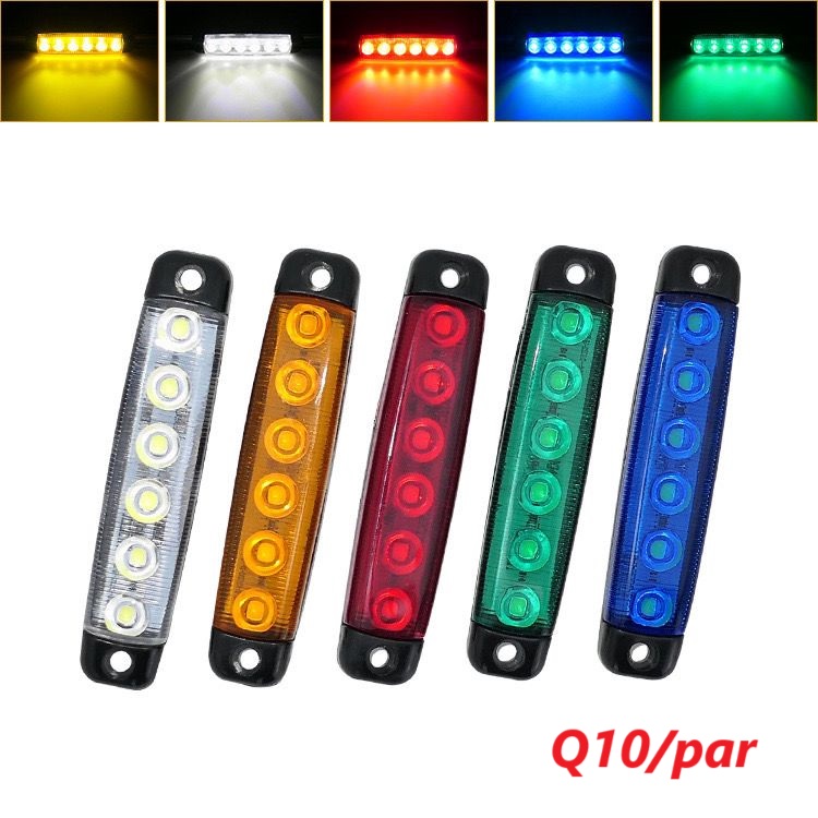 LUZ CAJON  6 LED 12/24V PAR