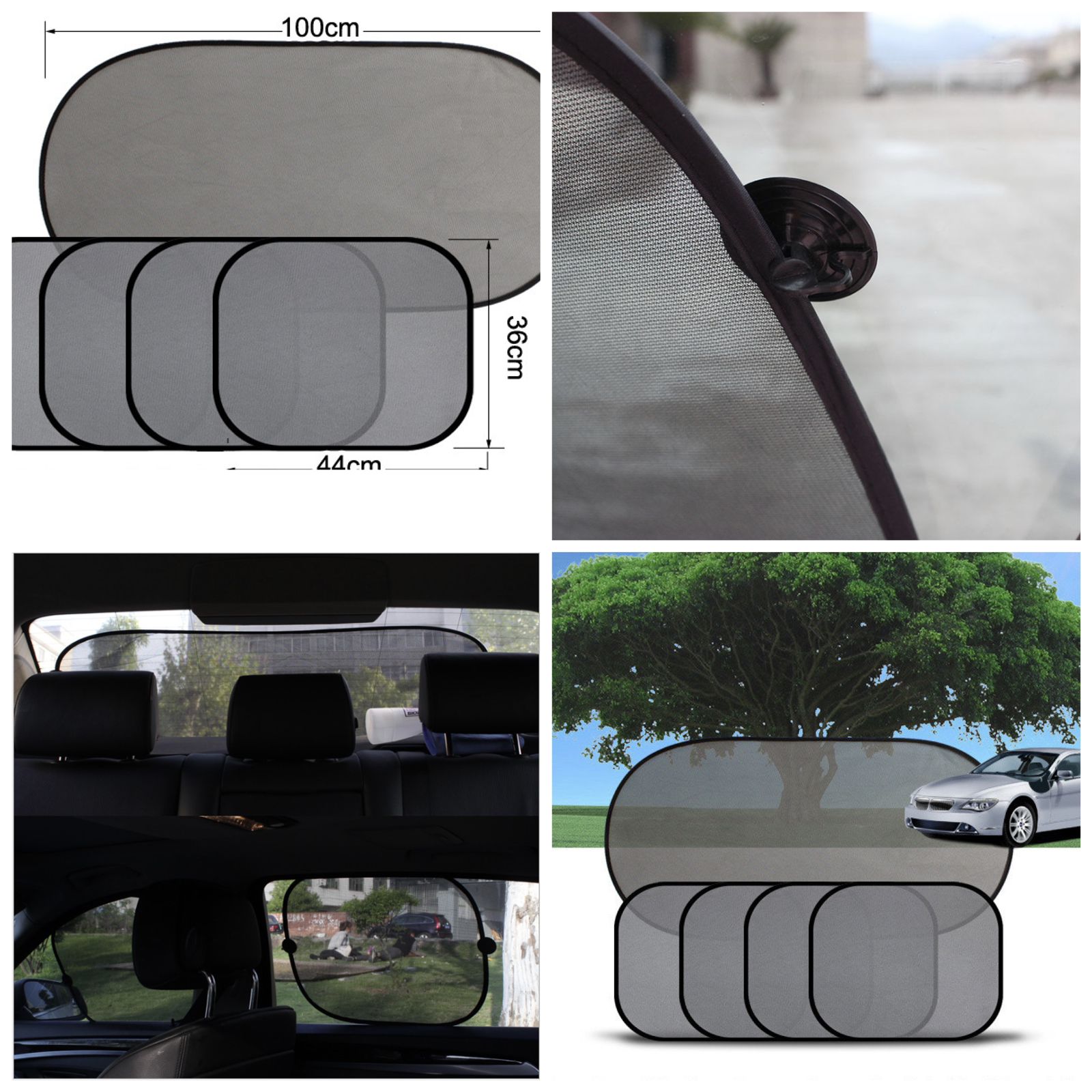 PARASOL DE CARRO 5 PIEZAS