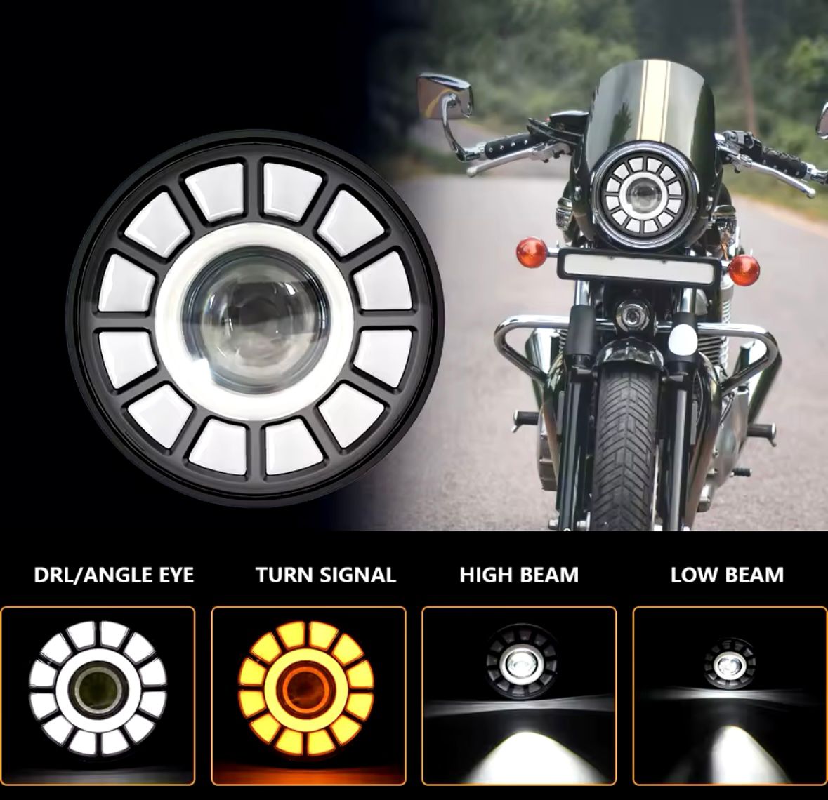 FARO REDONDO 5.75" SOL