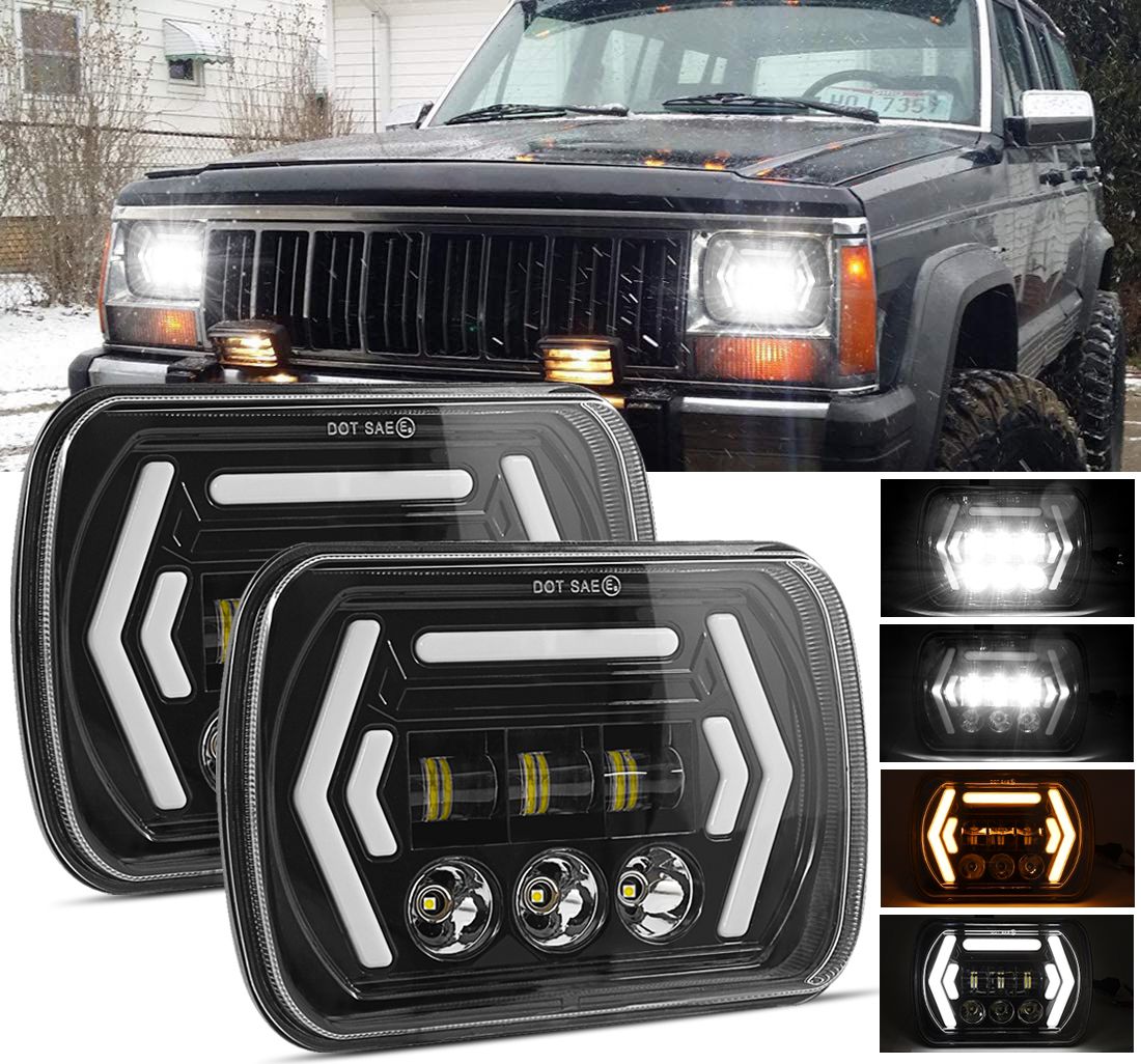 FARO CUADRADO 5X7 FLECHA