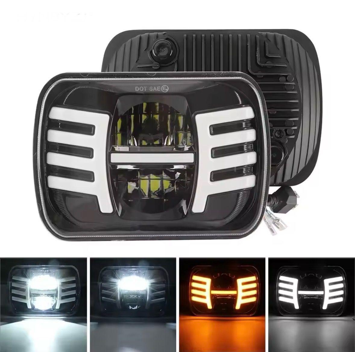 FARO CUADRADO 5X7 AGUILA